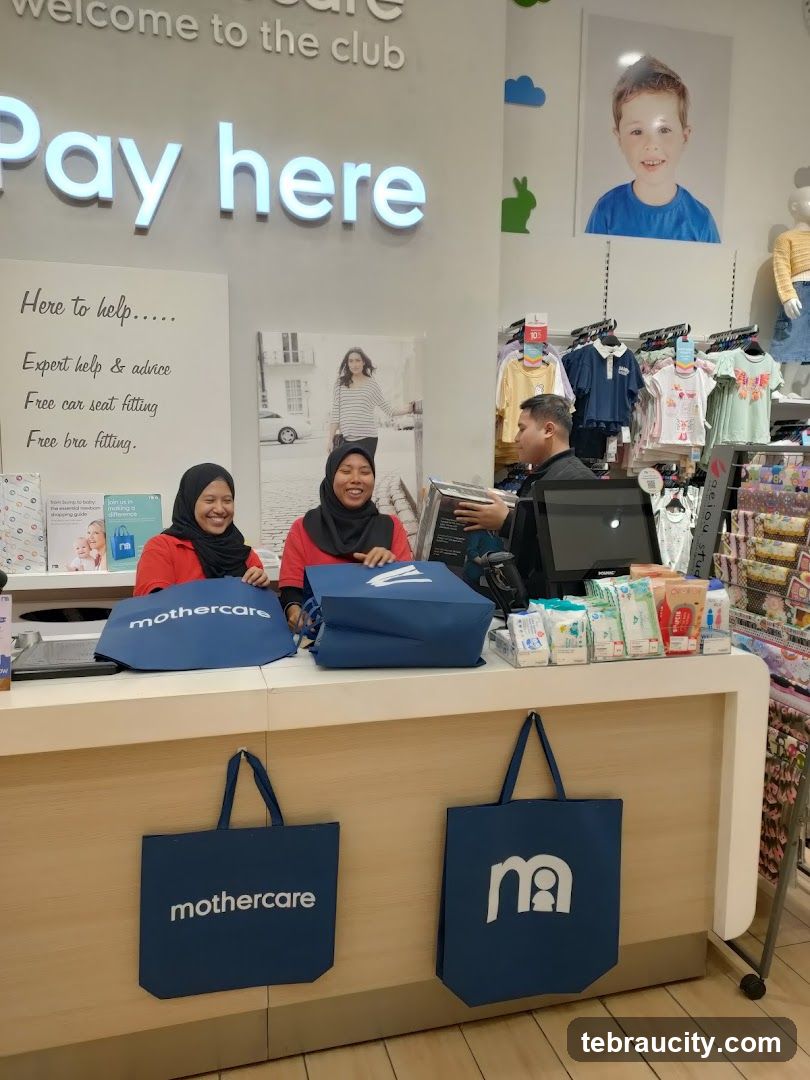 Mothercare Checkout Counter