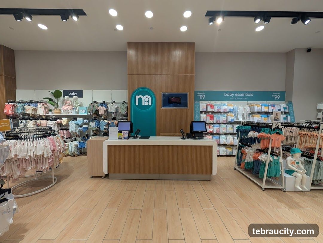 Baby Clothing Store Interior