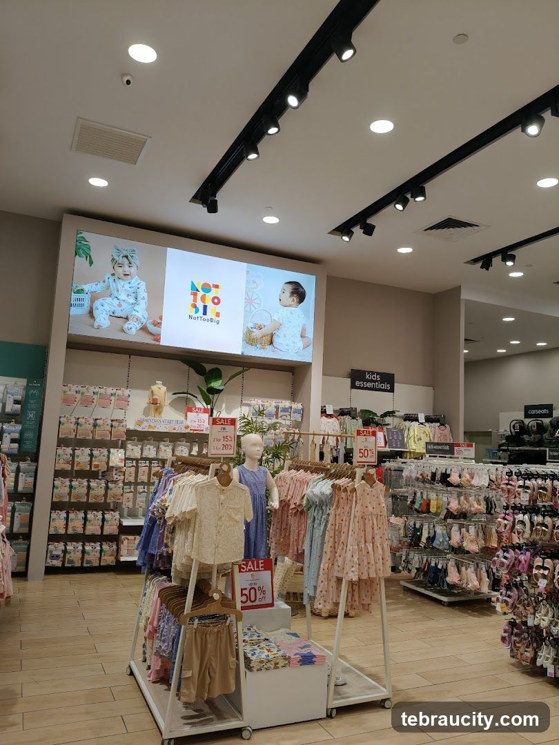 Children's Clothing Store Display