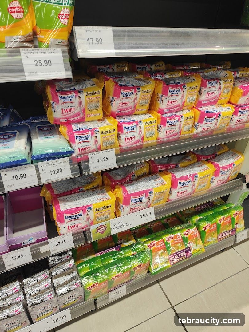 Cleaning Wipes and Tissues