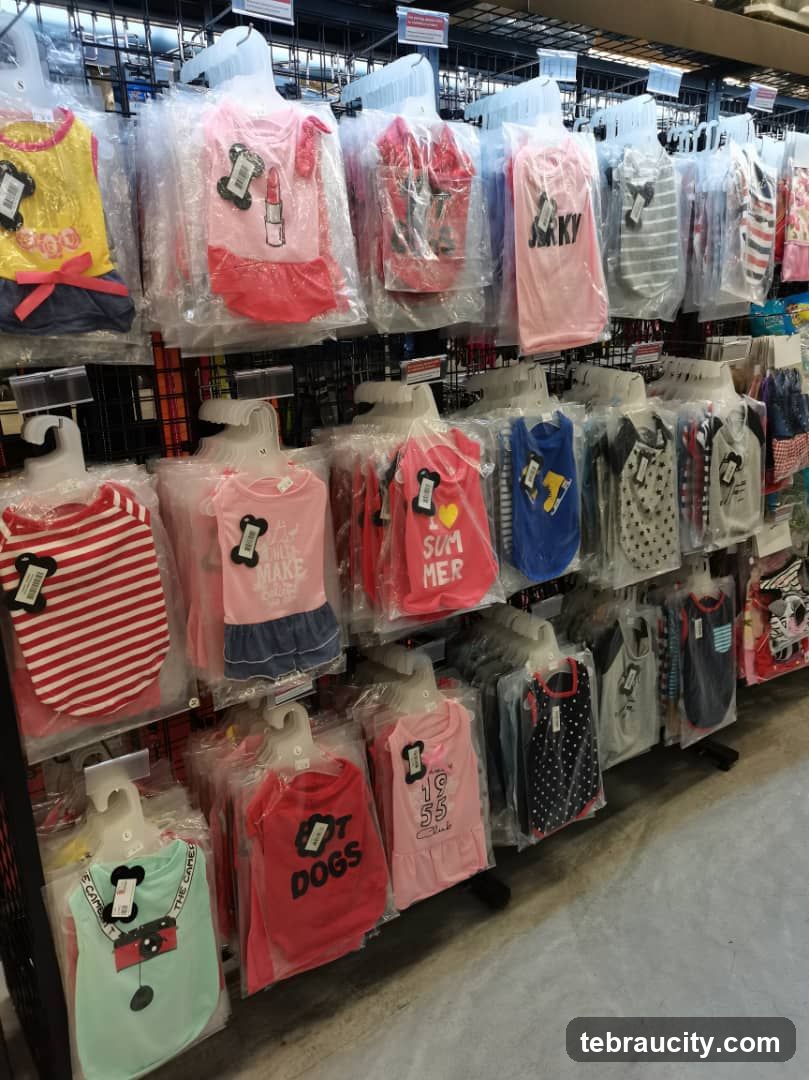 Pet Clothing Display
