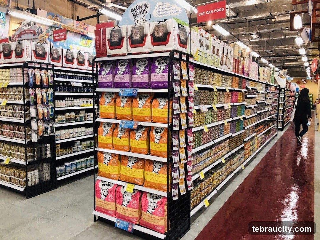 Pet Food Aisle