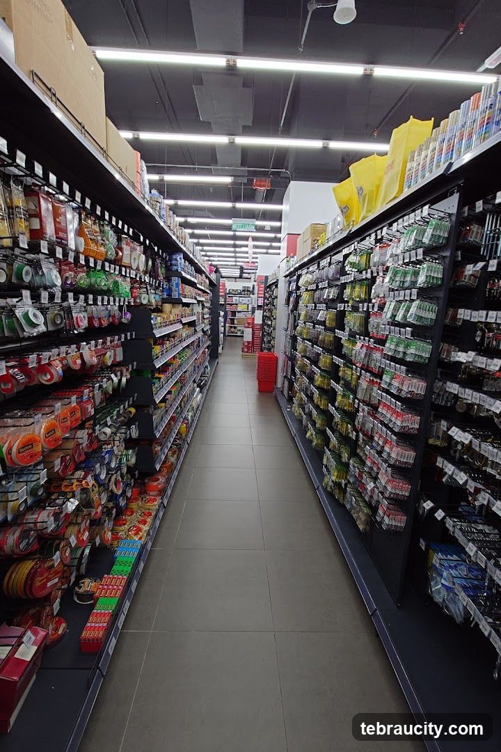 Aisle in a store