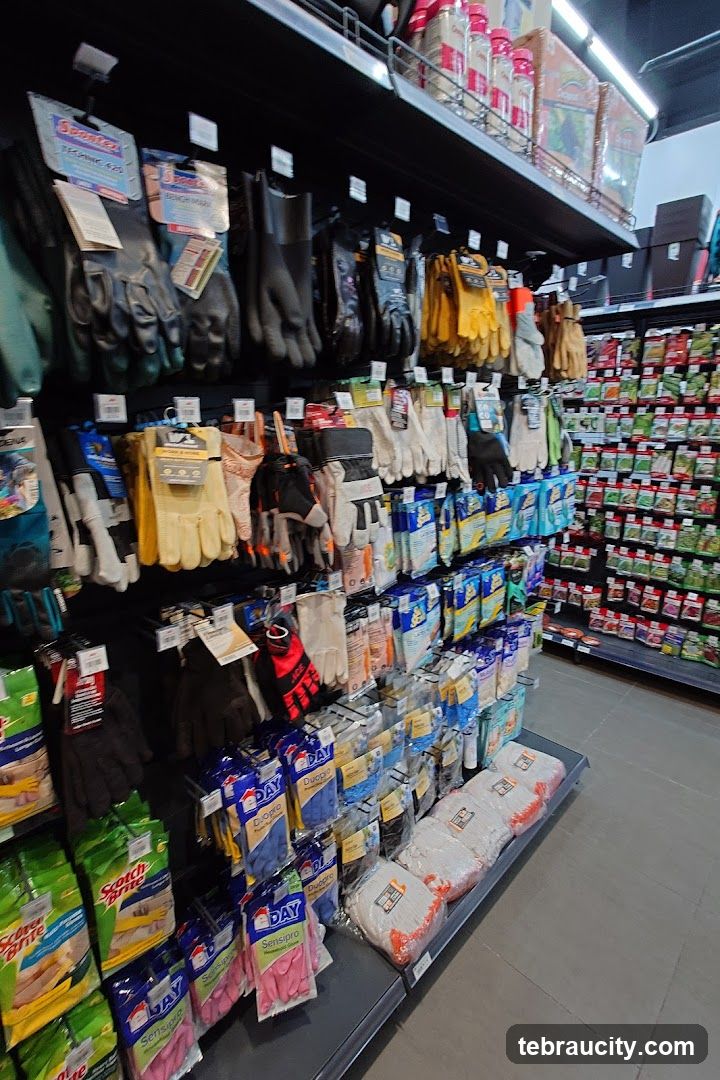 Gloves and Cleaning Supplies