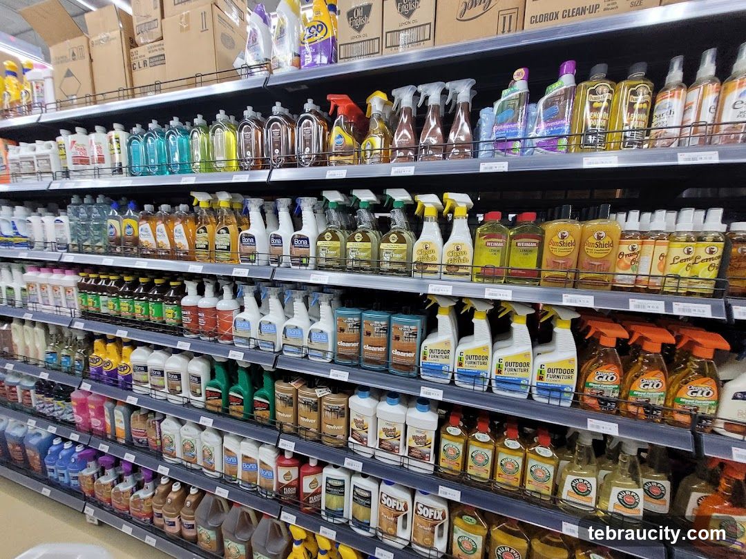 Cleaning Supplies Aisle
