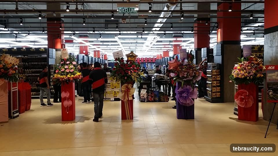 Store Interior with Floral Arrangements
