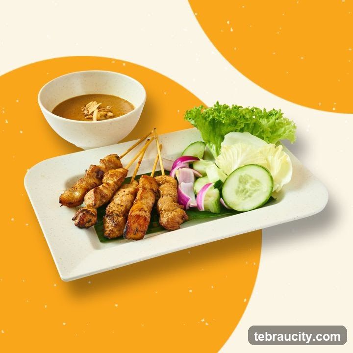 Chicken Satay with Peanut Sauce
