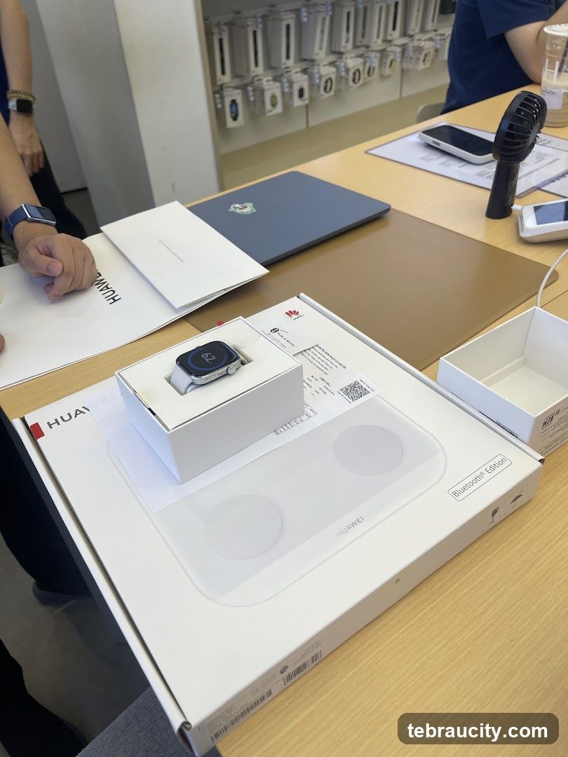 Huawei Products on Display