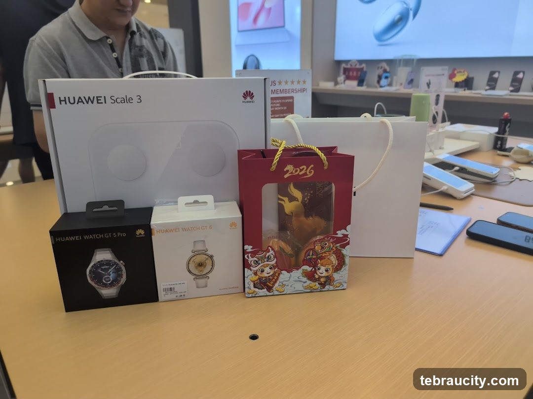 Huawei Products Display