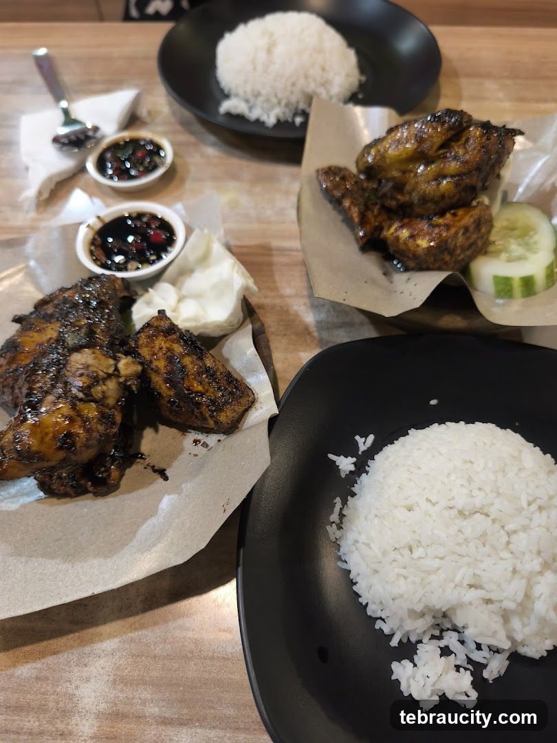 Grilled Chicken with Rice