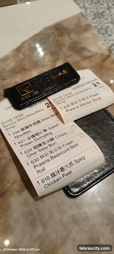 Restaurant Order Slips