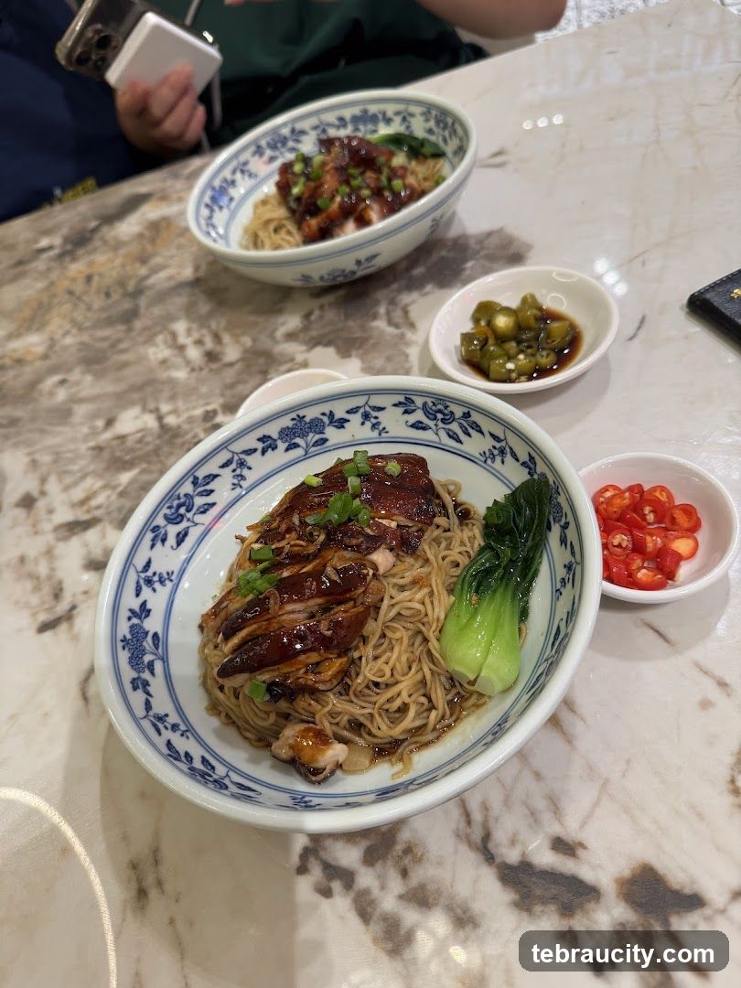 Noodles with Roasted Meat