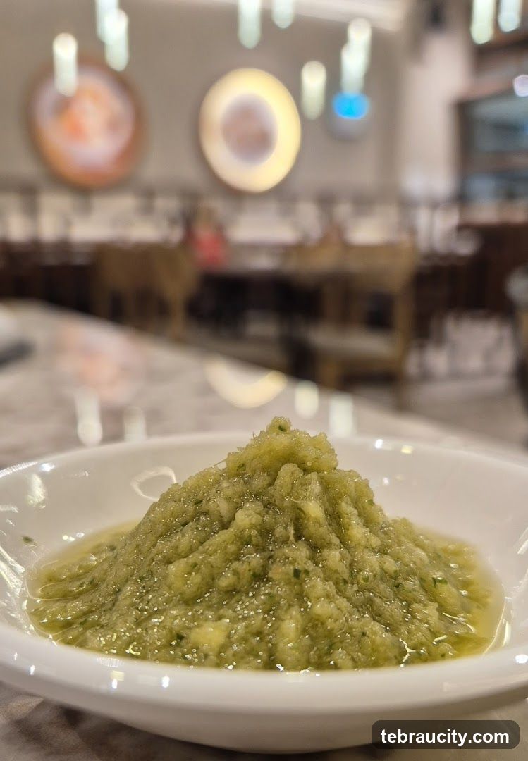Green Paste in Bowl