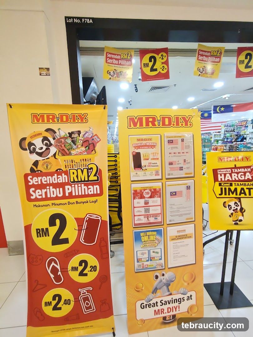 MR.DIY Promotional Banners