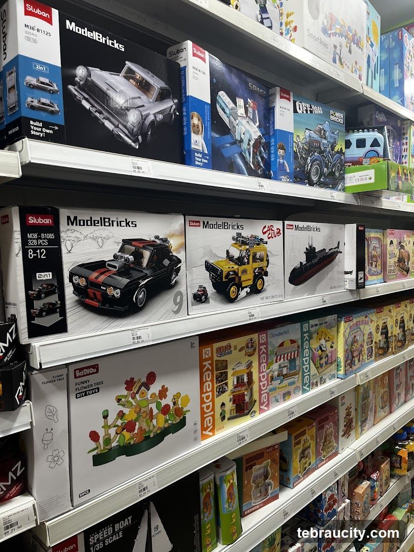 Toy Store Shelves