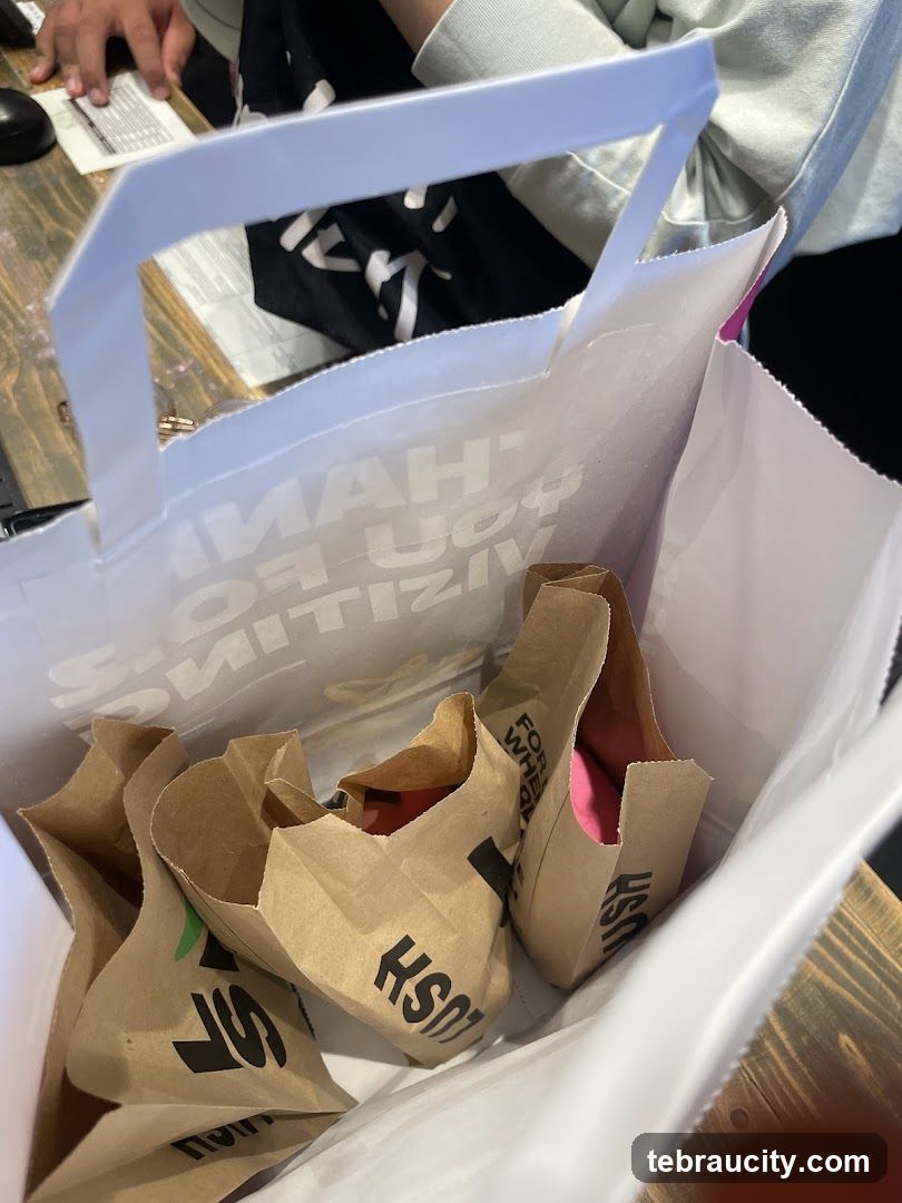 Lush Shopping Bags