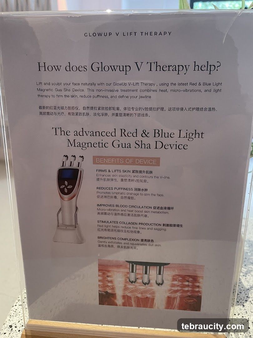 Glowup V Lift Therapy Information