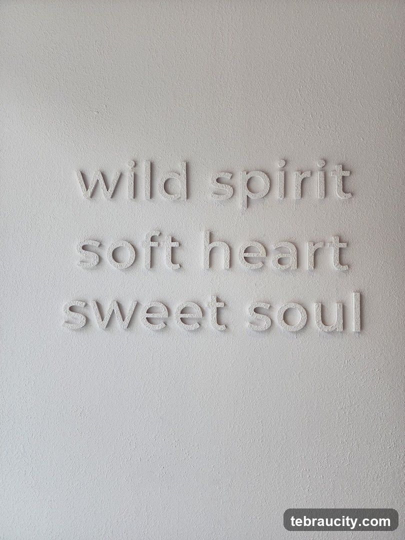 Text on wall