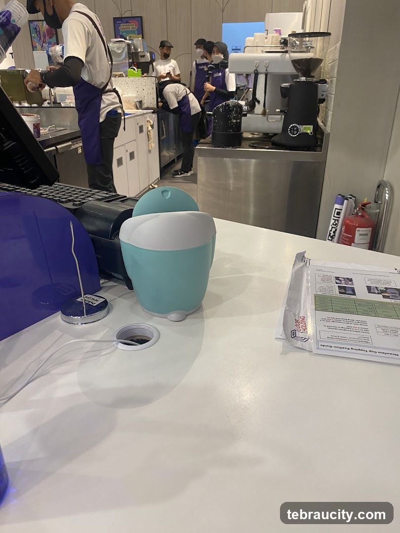 Cafe Counter with Staff