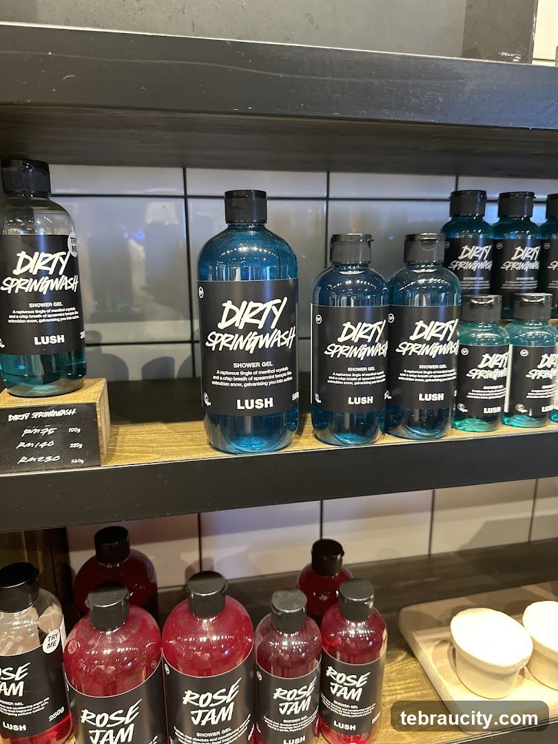 Lush Shower Gels