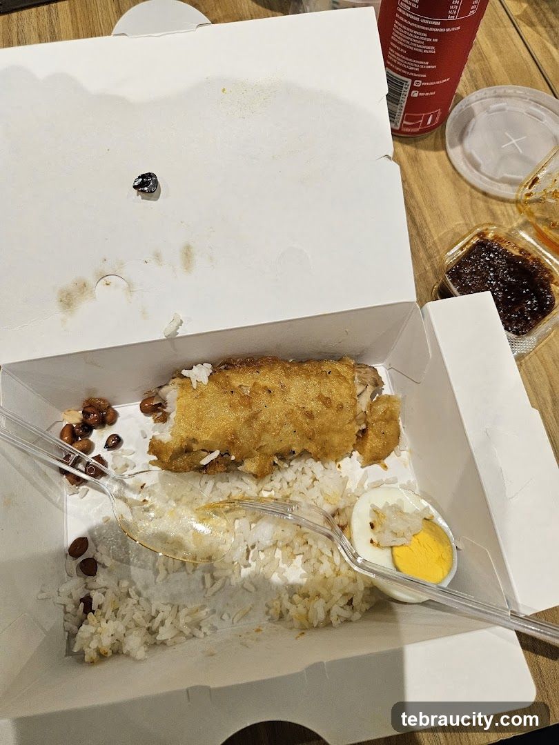 Fried Chicken Rice Meal