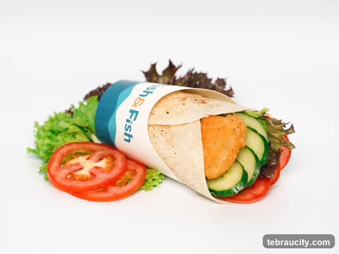 Fish and Chips Wrap