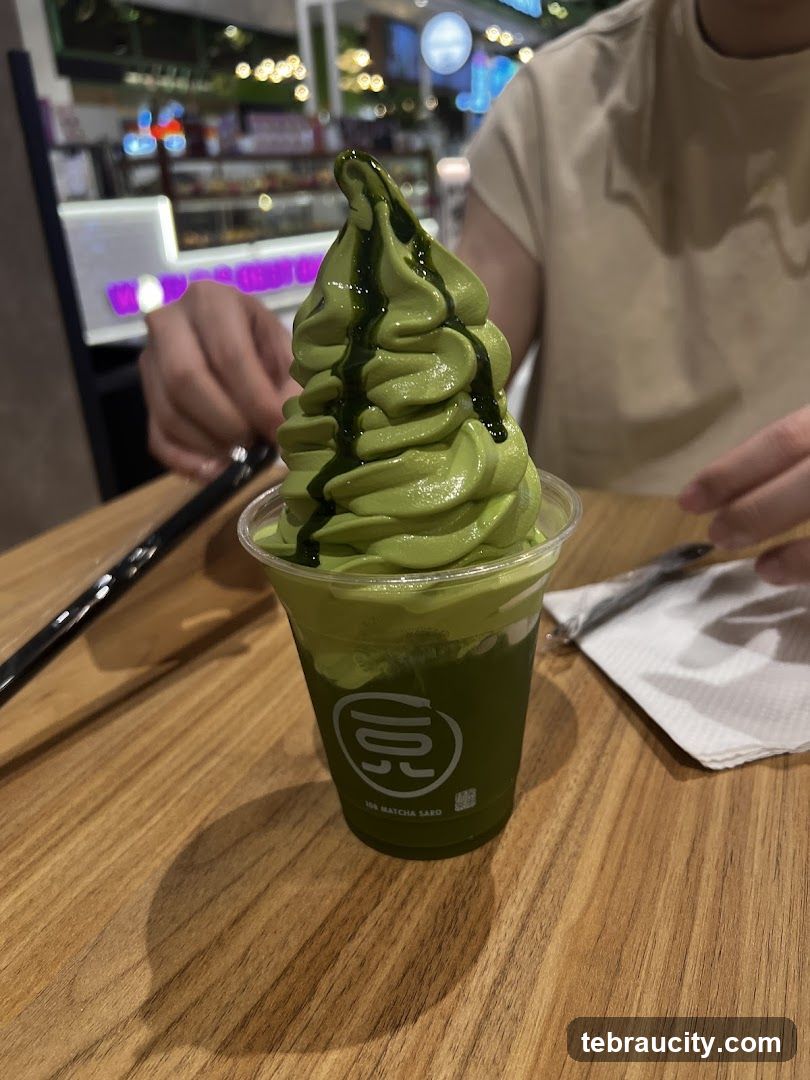 Matcha Soft Serve