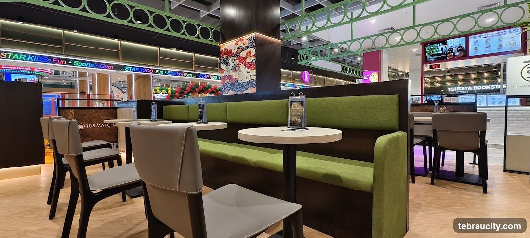 108 Matcha Cafe Interior