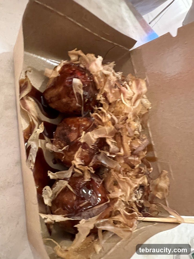 Takoyaki in a box