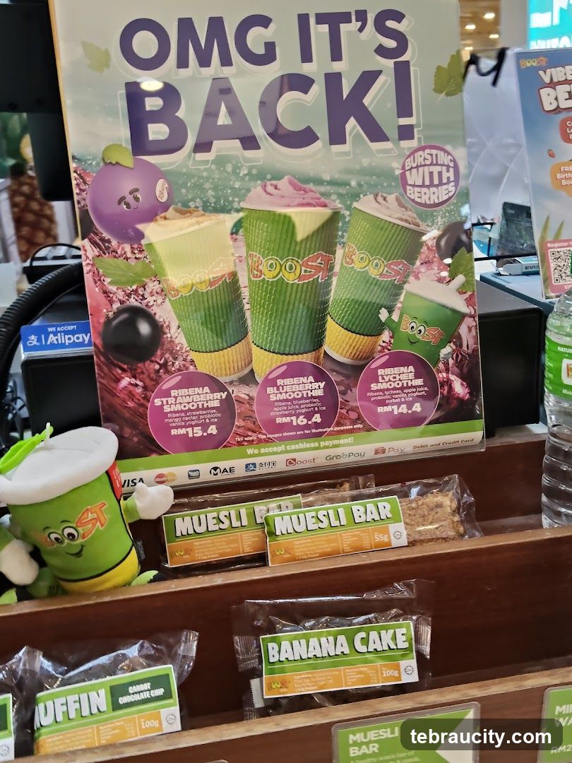 Boost "OMG IT'S BACK!" Promotion
