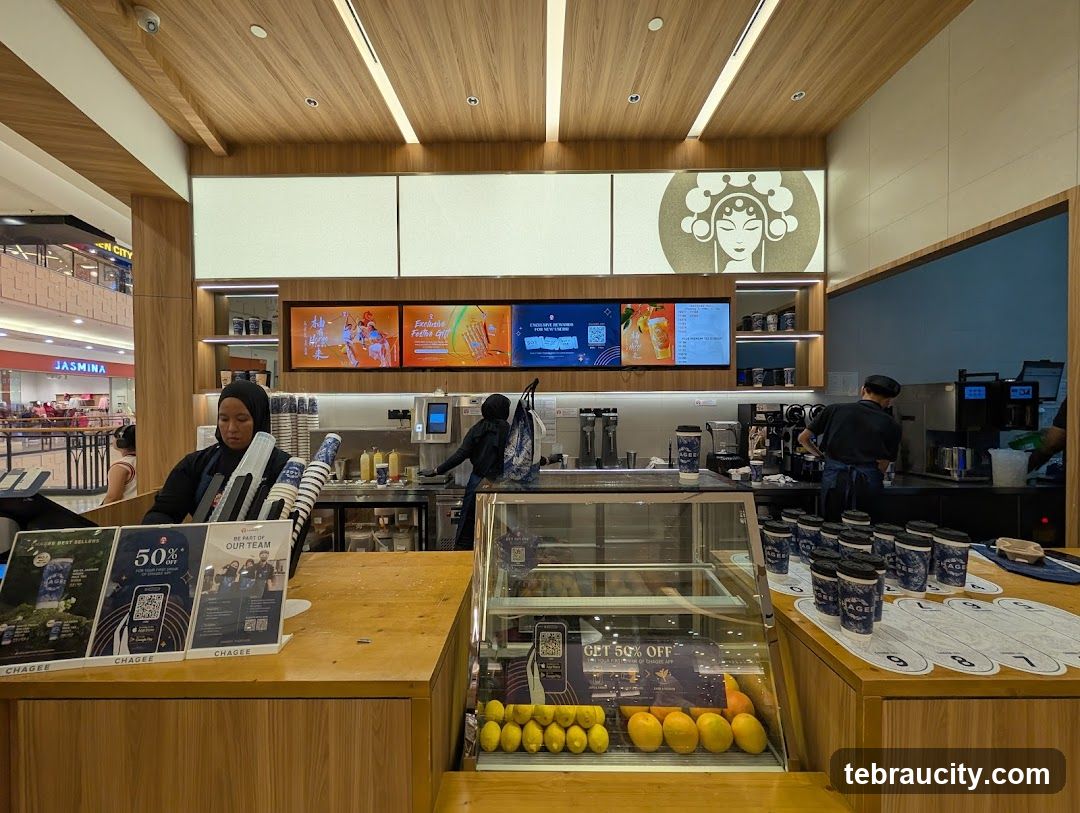 Tea Shop Counter