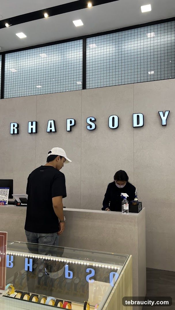Store Interior with Signage