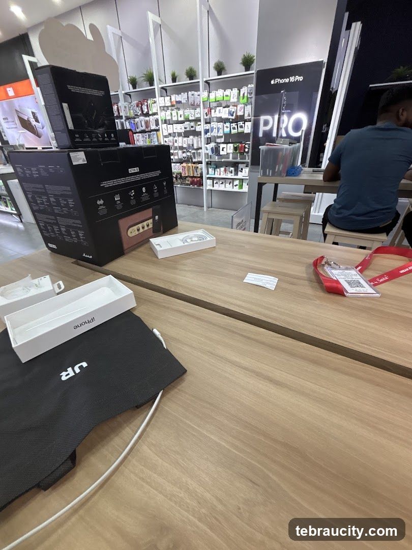 Electronics Store Display