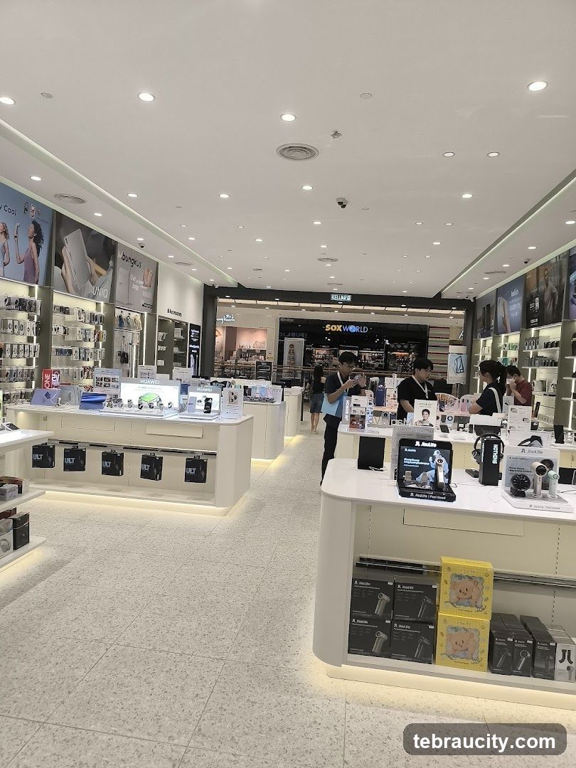 Electronics Store Interior