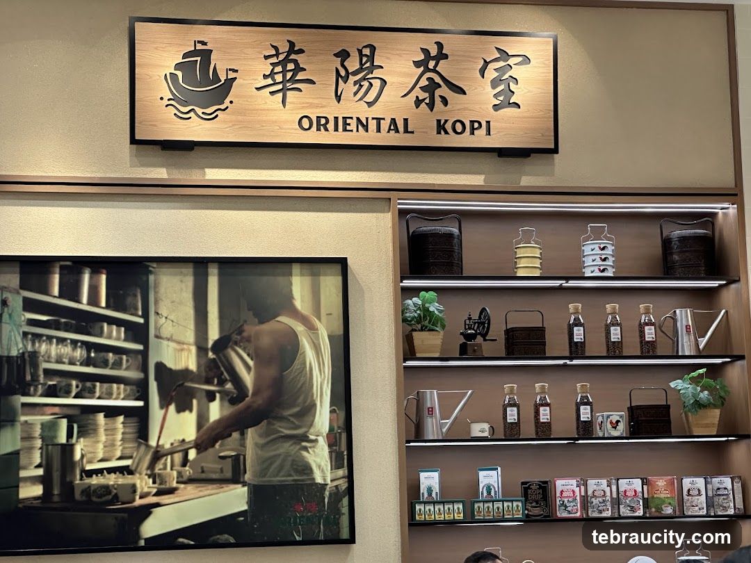 Oriental Kopi Signage and Display
