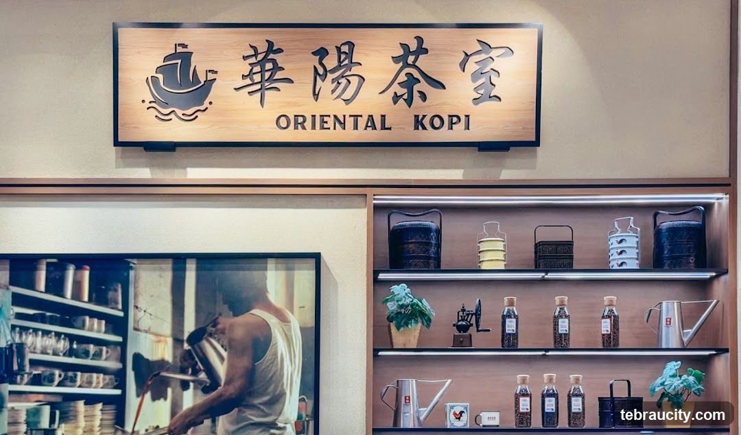 Oriental Kopi Signage and Display