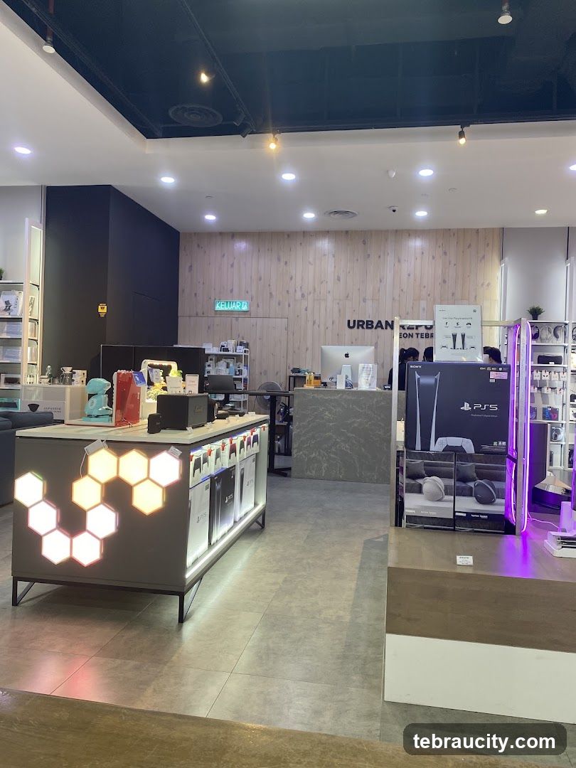 Electronics Store Interior
