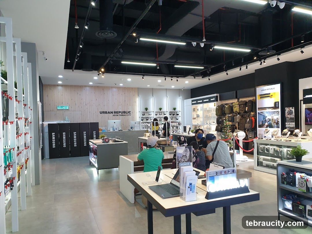 Electronics Store Interior