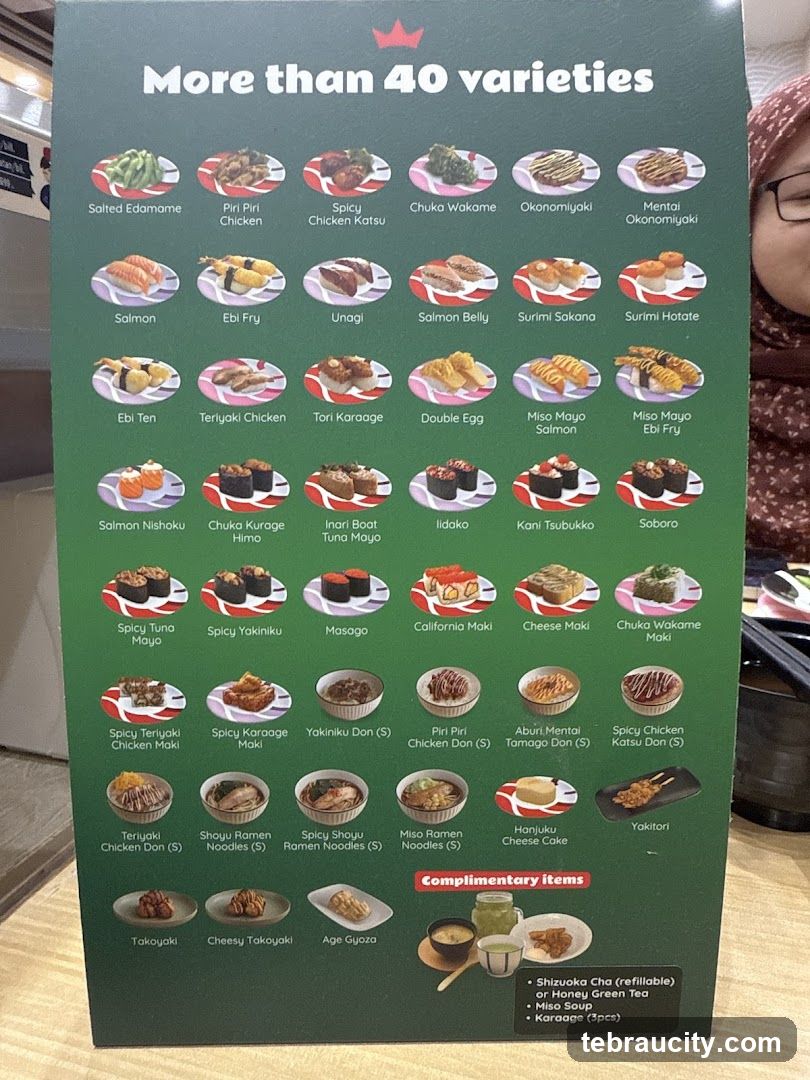More than 40 varieties