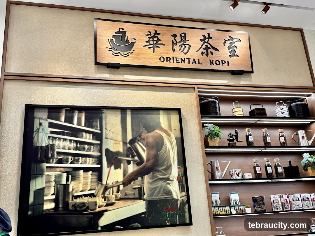 Oriental Kopi Store Interior