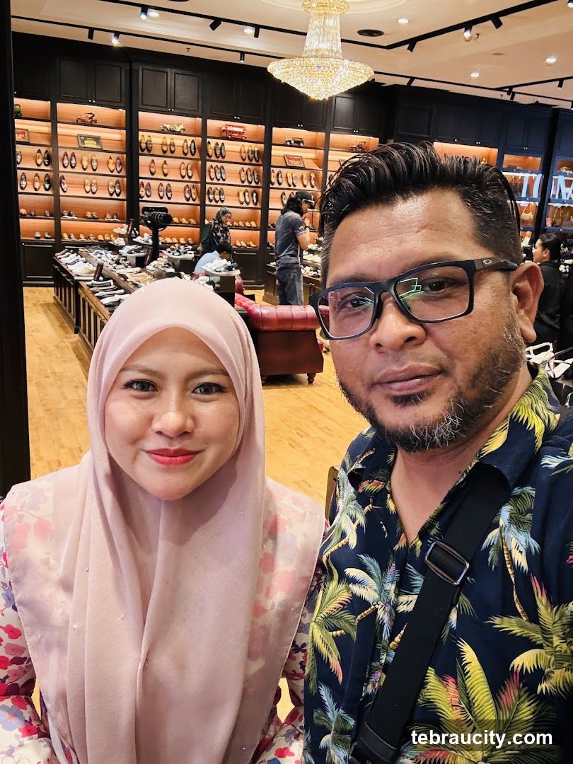 Couple in a Shoe Store