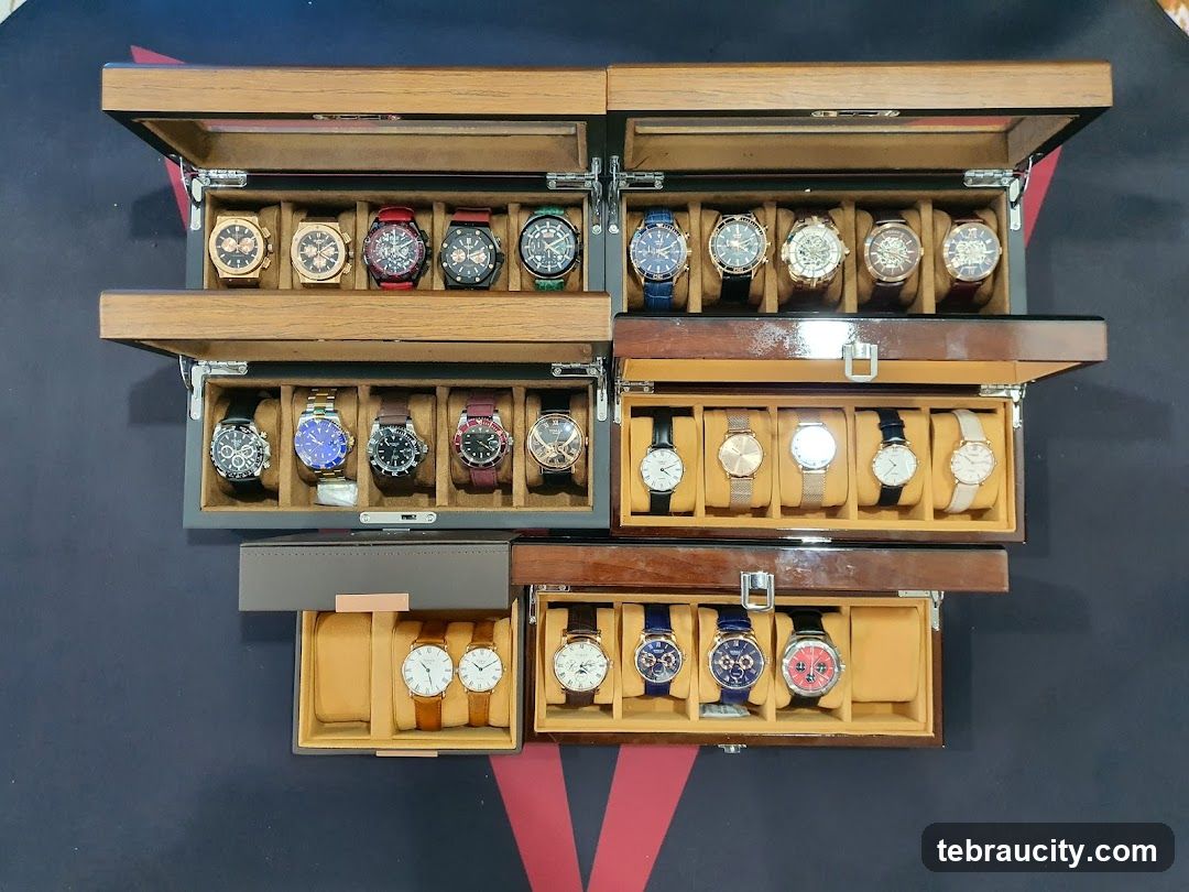 Watch Collection Display
