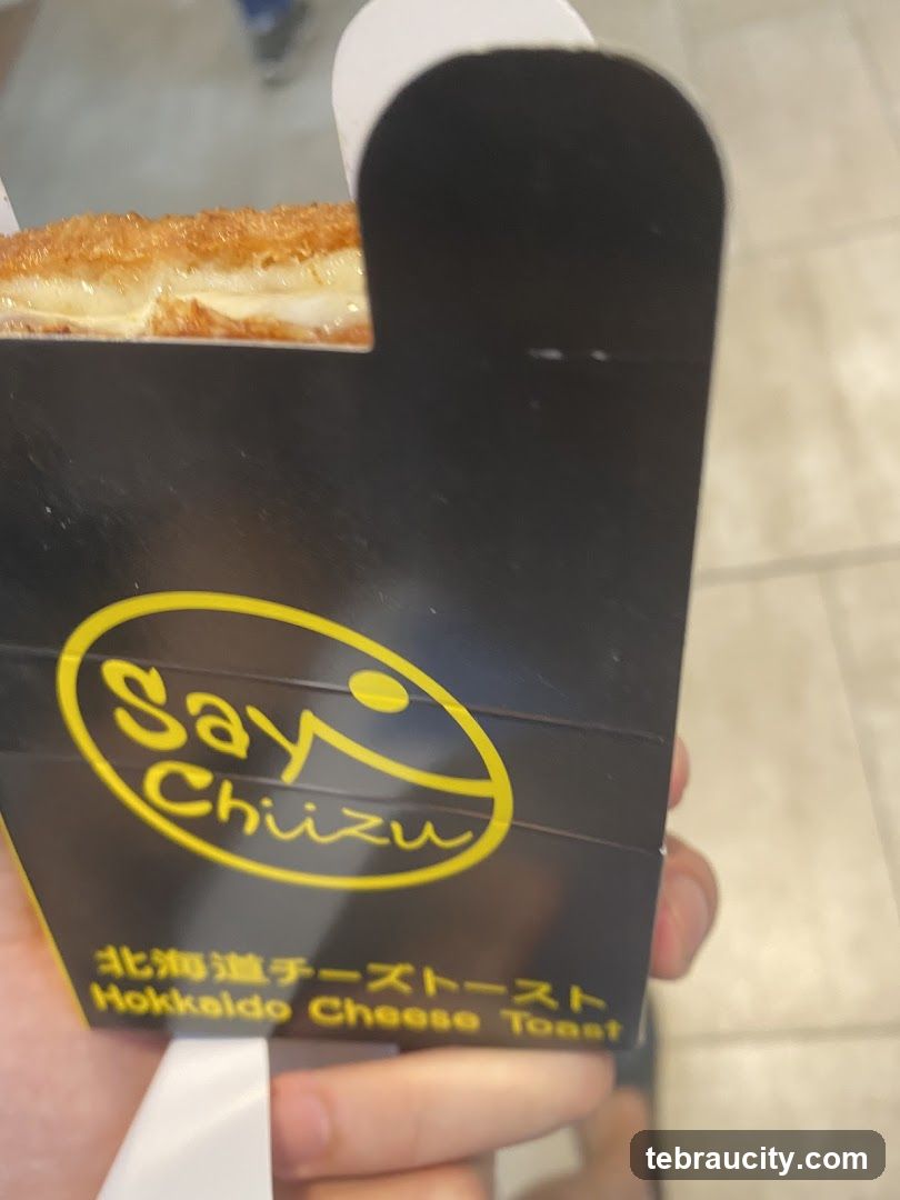 Hokkaido Cheese Toast Packaging