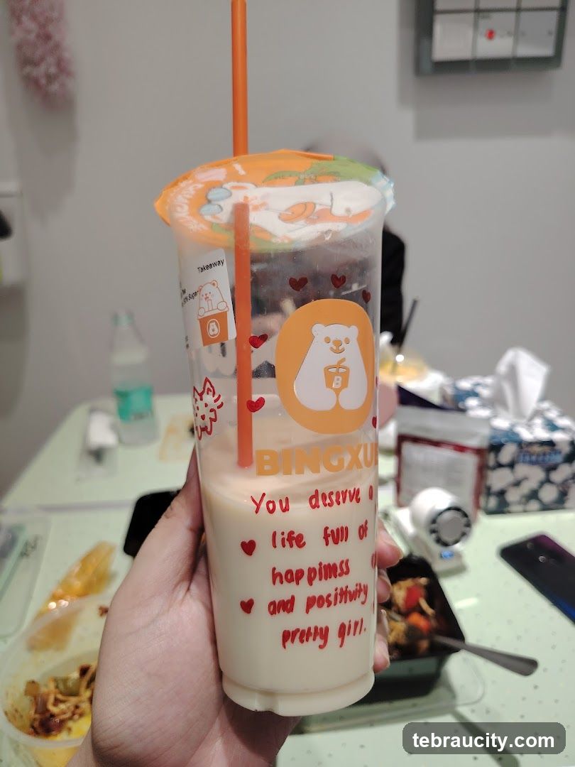 Beverage Cup with Inspirational Message