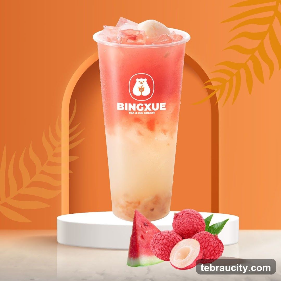 Lychee and Watermelon Drink
