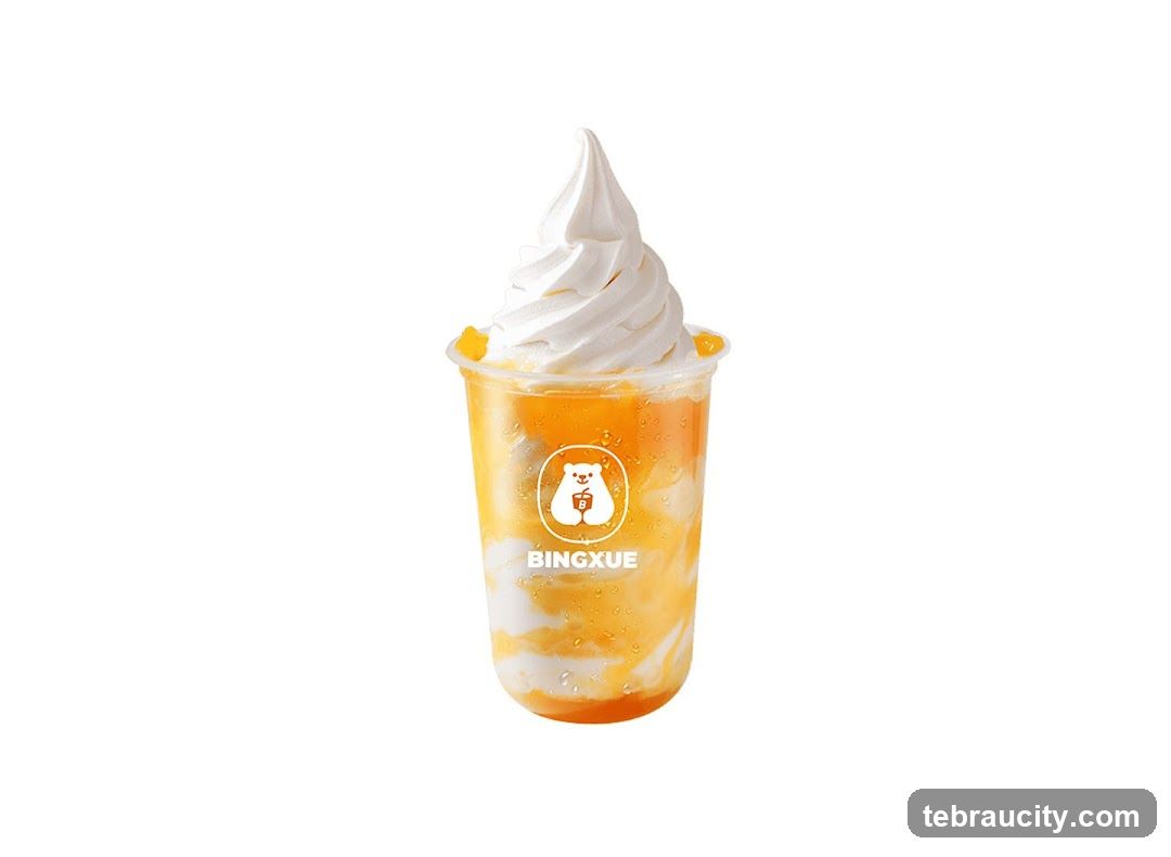 Mango Soft Serve Drink