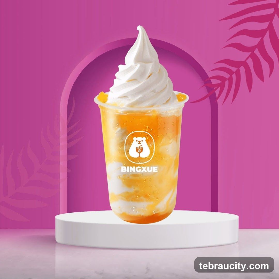 Mango Soft Serve Drink