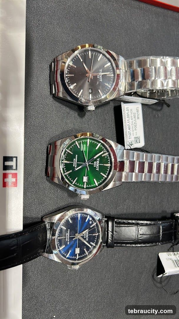 Three Tissot Watches