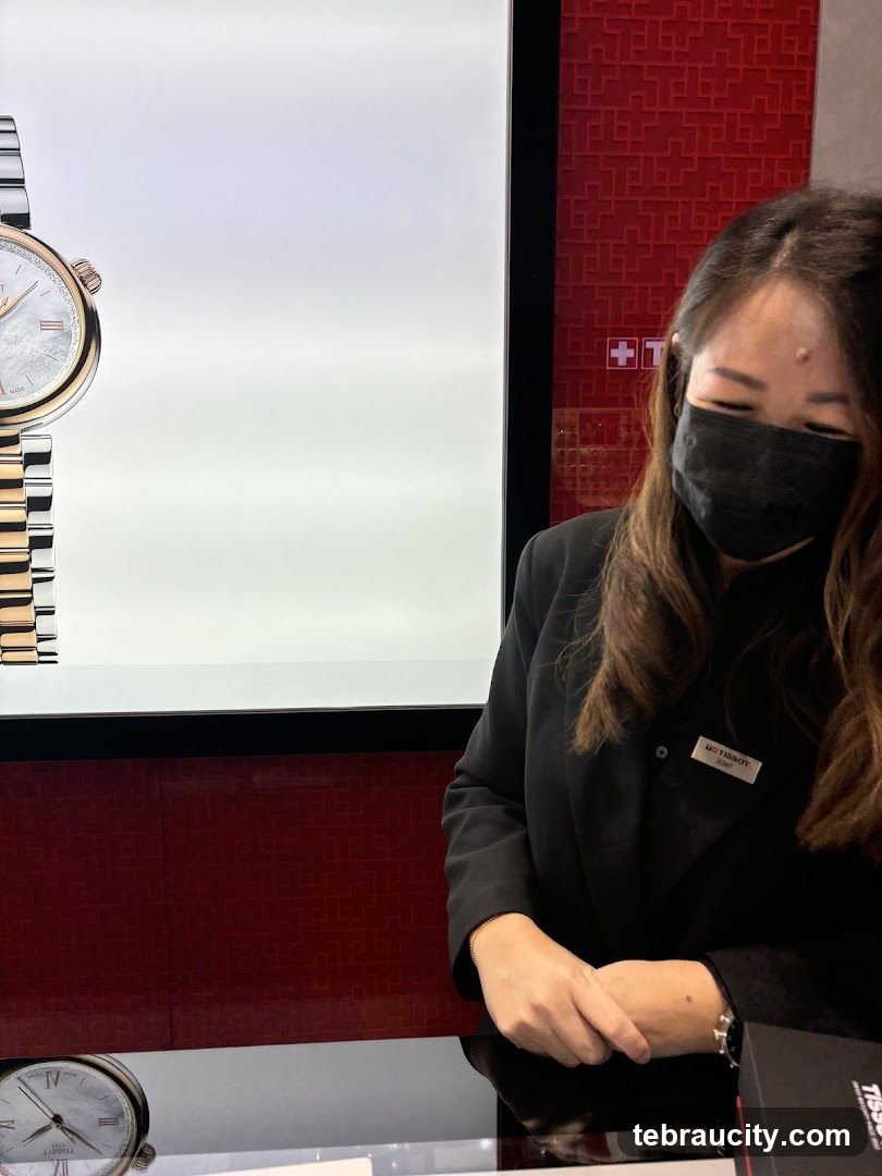 Tissot Watch Display