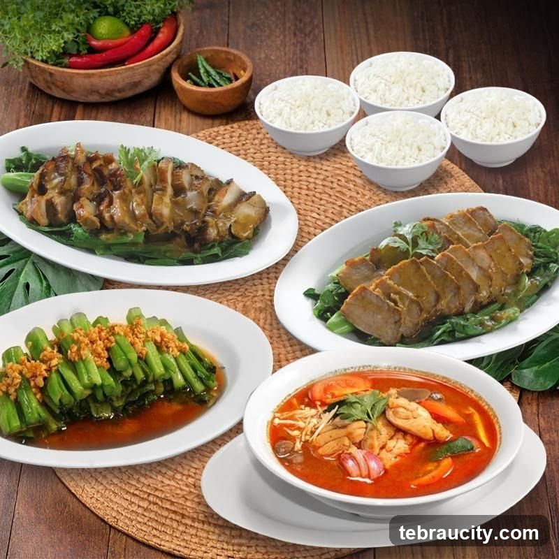 Assortment of Asian Dishes